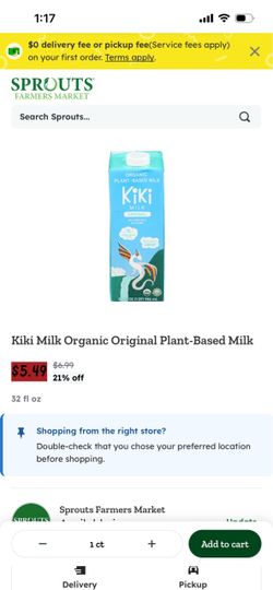 KiKi Organic Original Plant - Based Milk