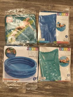 Lot of 4 inflatables