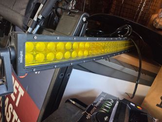 Fog light 52 in curved
