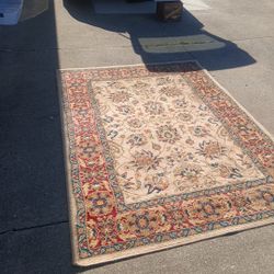 5x7, Authentic, Handmade Pakistani Rug. 