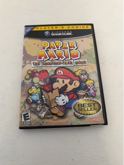 Nintendo GameCube Paper Mario The Thousand Door CIB