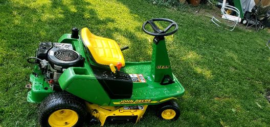 John deere online 30 riding mower