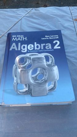 Algebra 2- Big Ideas