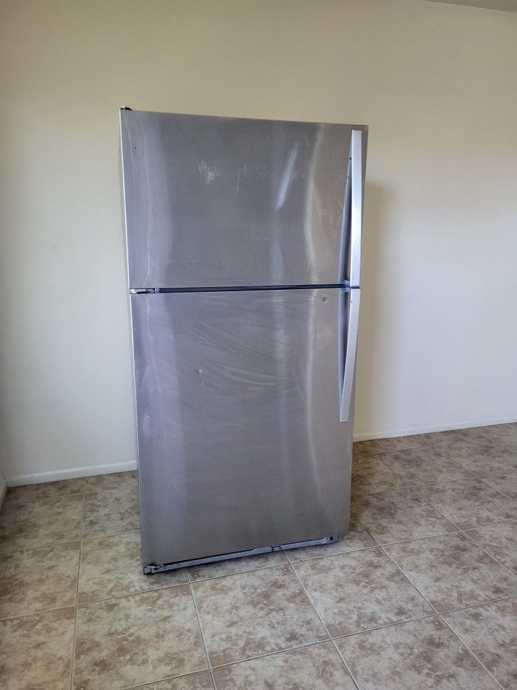 Stainless Steel Refrigerator $200
