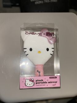 HELLO KITTY ACCESORIES / Plush Portable Mirror