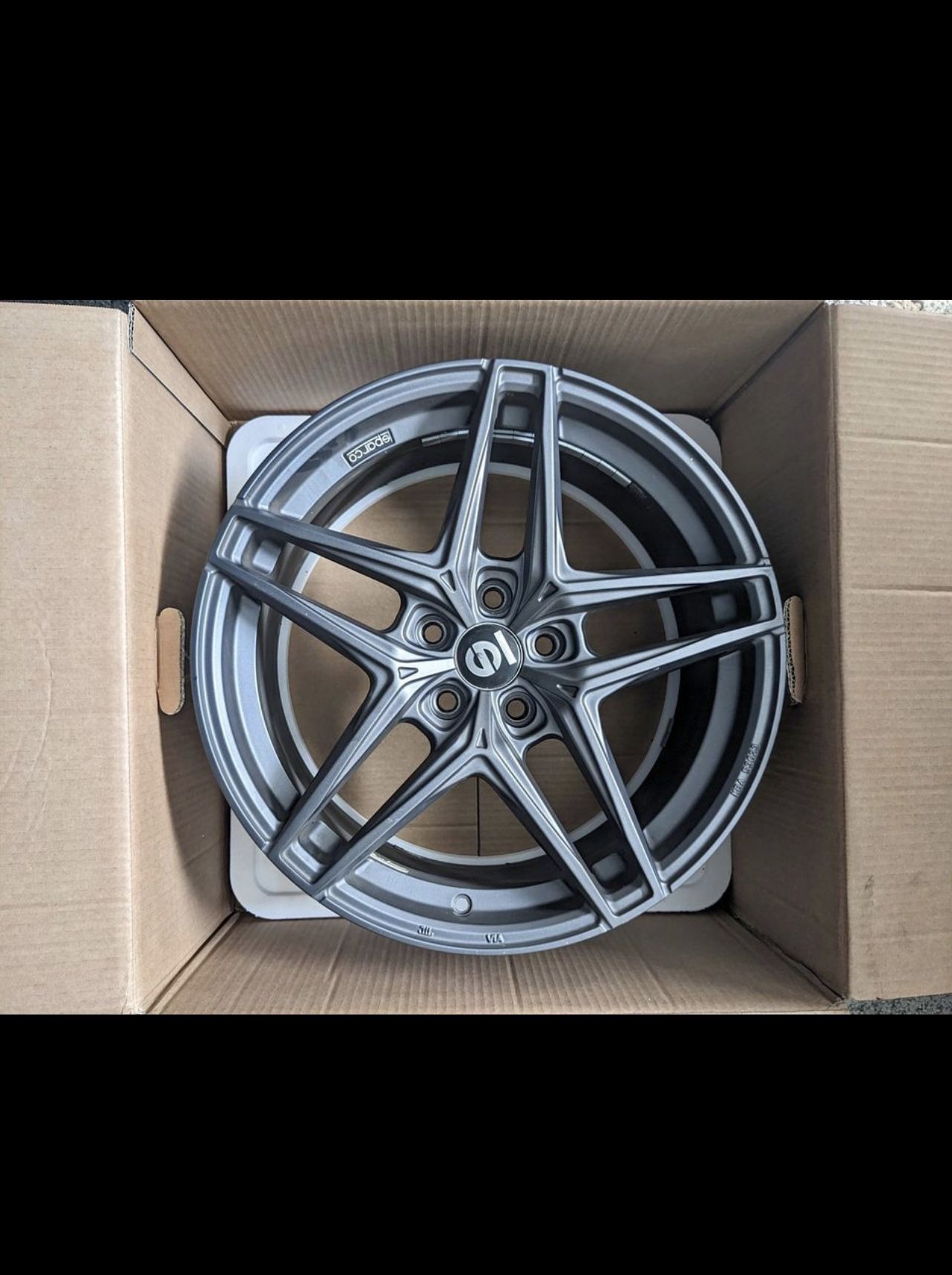 SET OF 4: Sparco Record 18*8 5×108 Wheels (Grey)