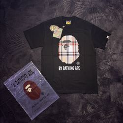 Men’s Bape x Burberry T-shirt