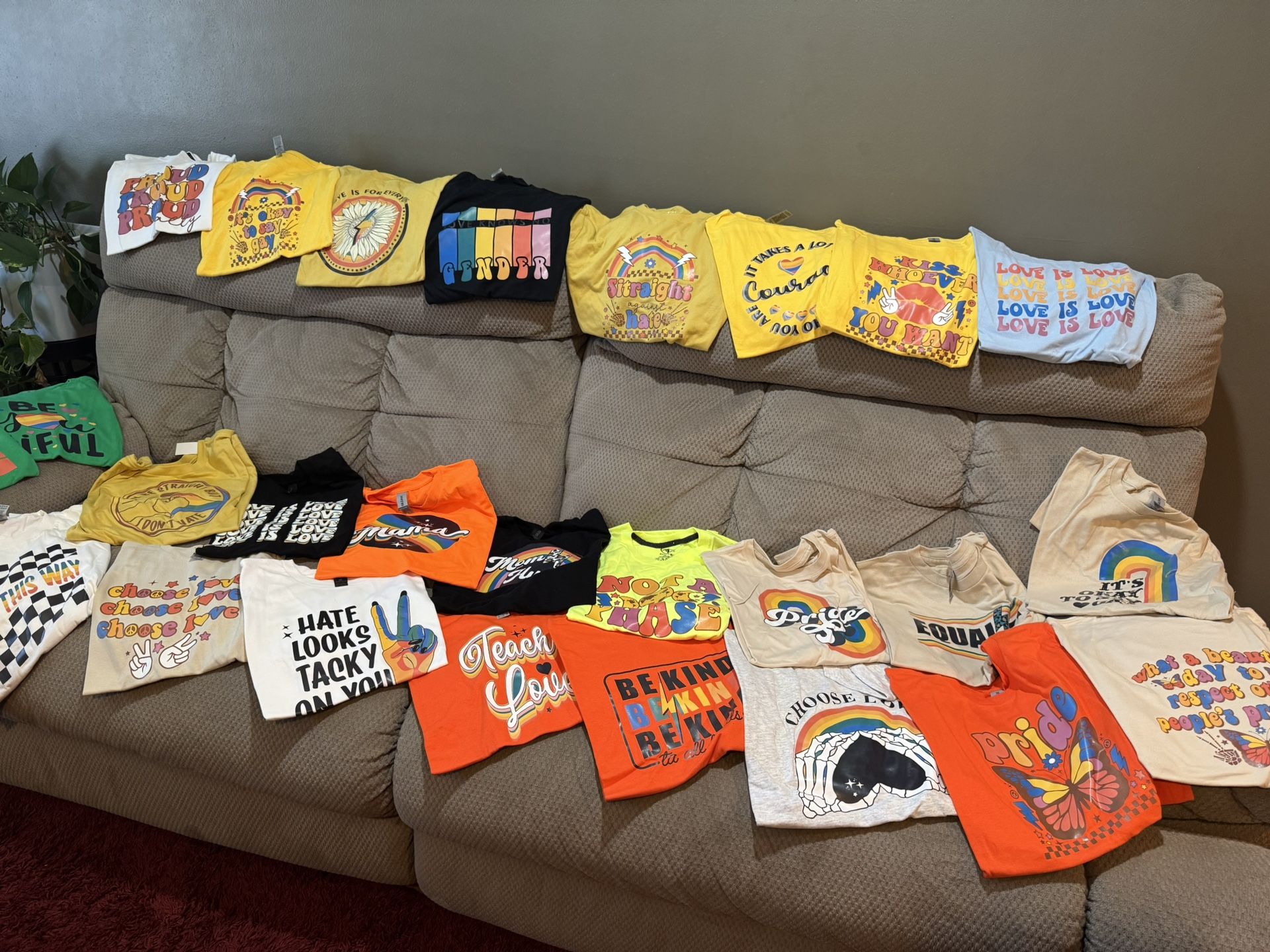 Bag FULL of LGBTQ 🏳️🌈 T-shirts