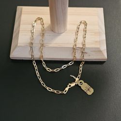 14k Gold Necklace 16 Inch