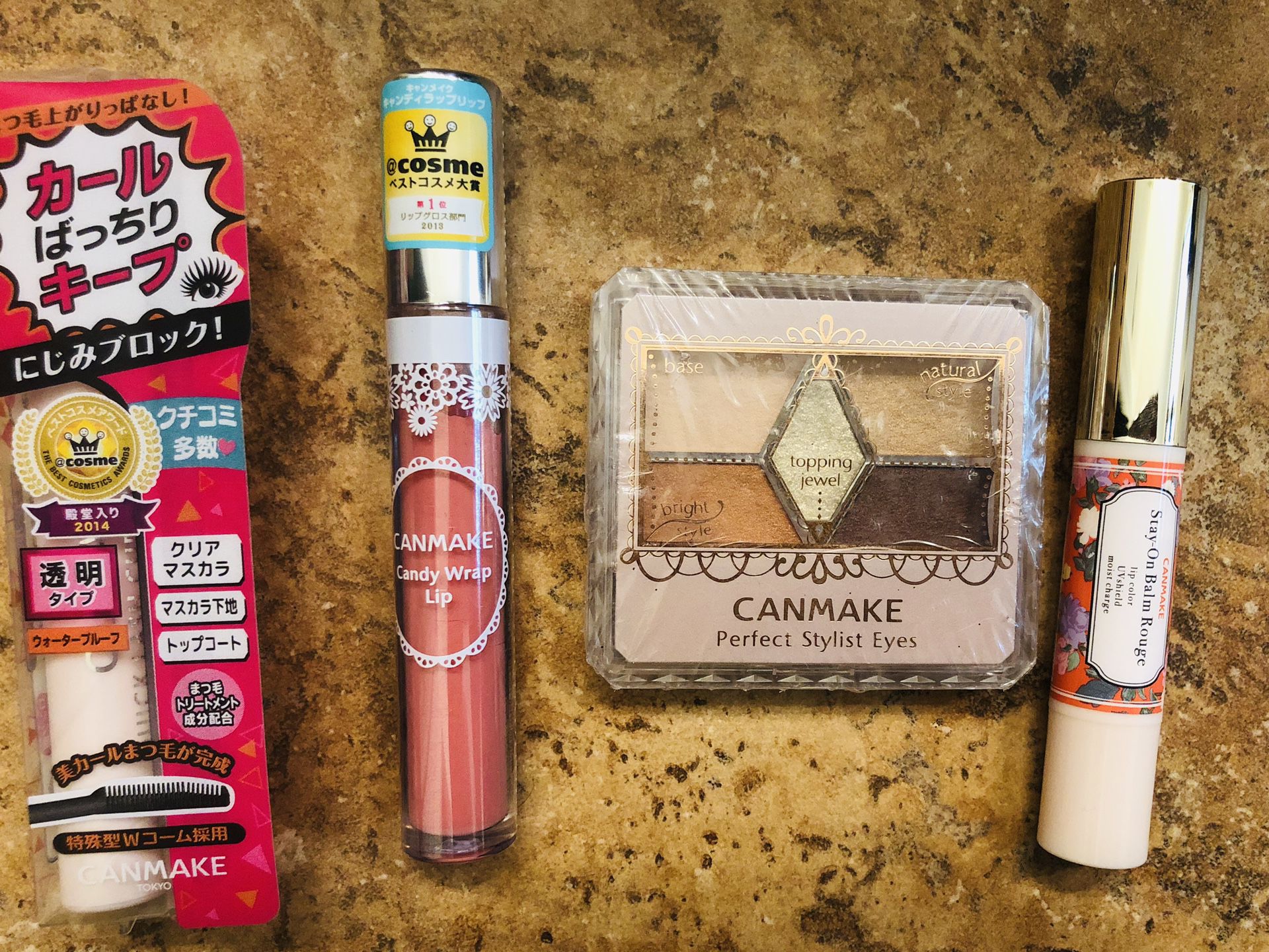 Japanese Canmake makeup set
