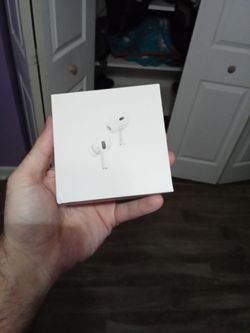 Apple Airpods pro 2nd gen new sealed never been open obo