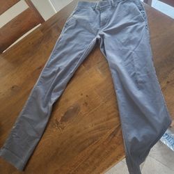 Banana Republic Slim Fit Athletic Flex Chino Pants 30L 30W 