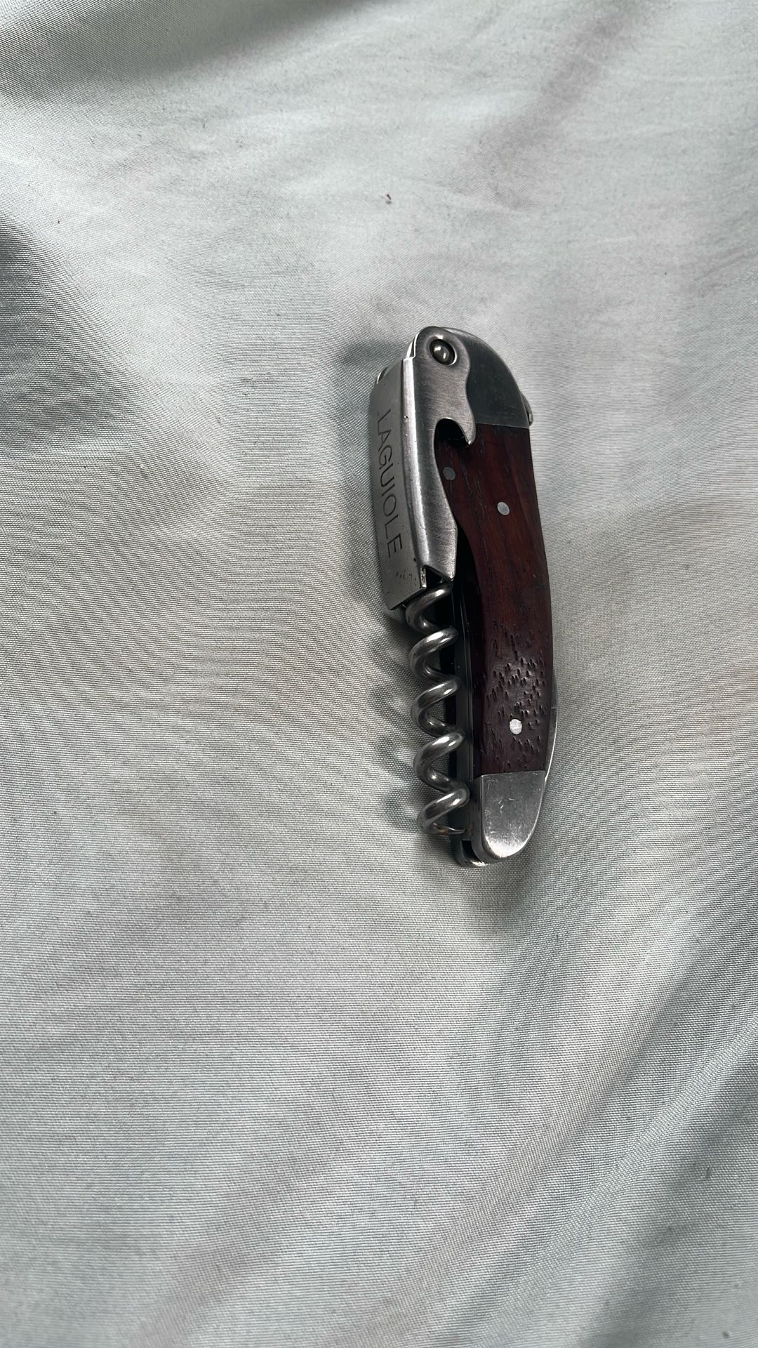 Knife And Cork And Bottle Opener
