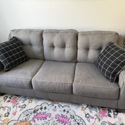 Ashley Furniture Brindon Charcoal Queen Sofa Sleeper