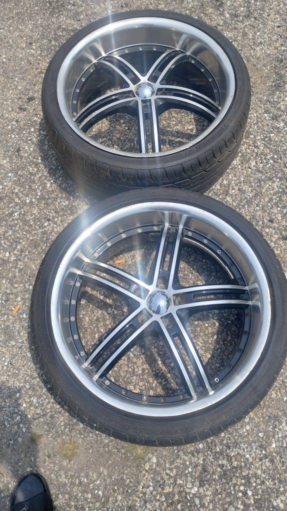 20"Rims And Tires 5 Lugs