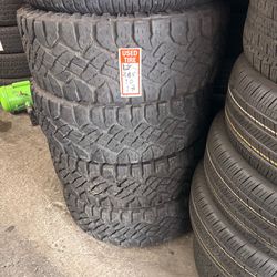 Lt 285/70/17 four tires in good condition