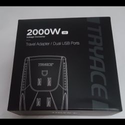 2000 W Travel Voltage Converter