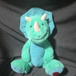 ADORABLE  Triceratop Dinosaur PLUSHY