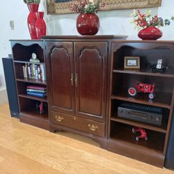 Entertainment Media Center Cabinet