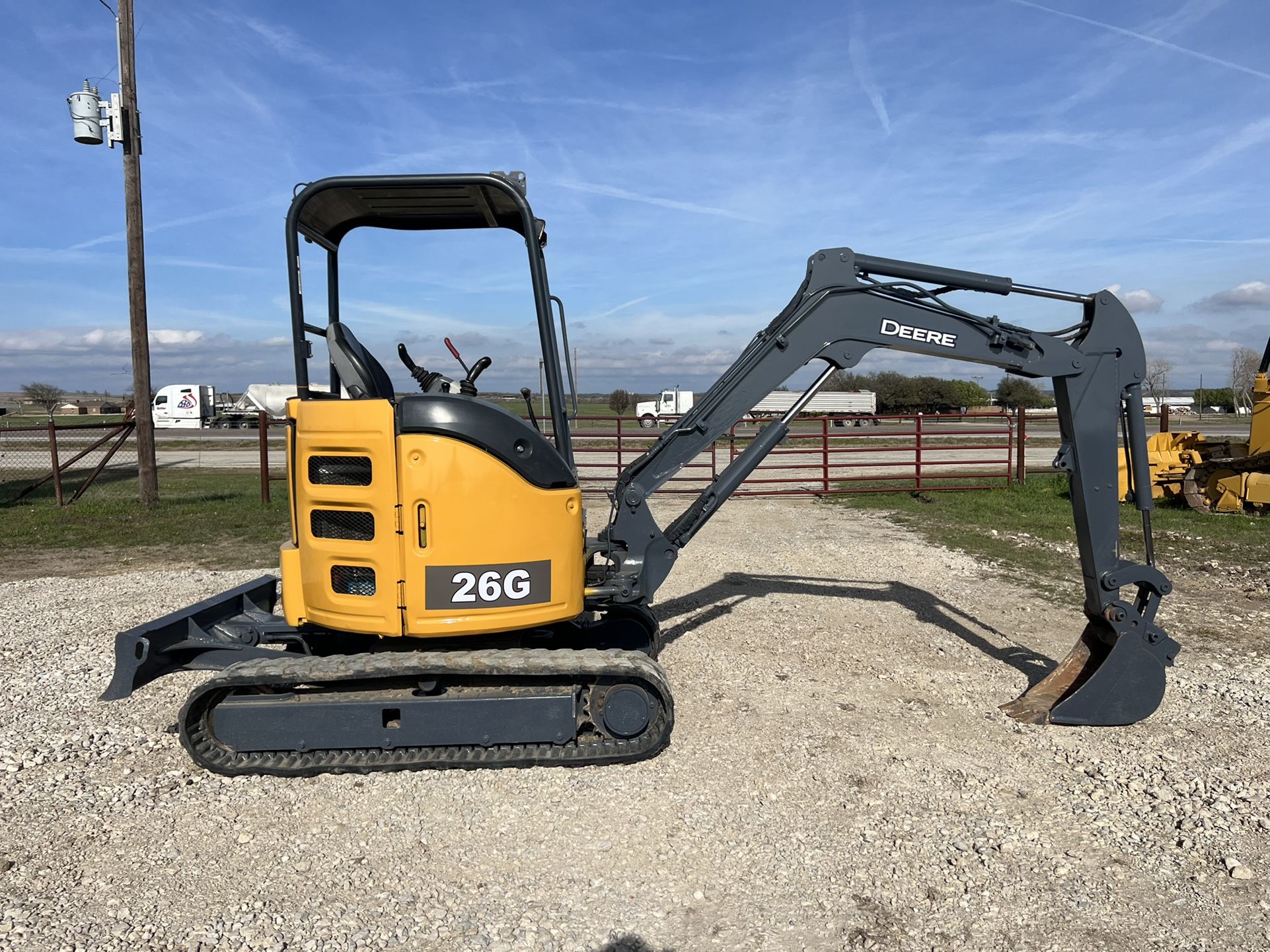 2018 Deere 26G Mini Excavator 