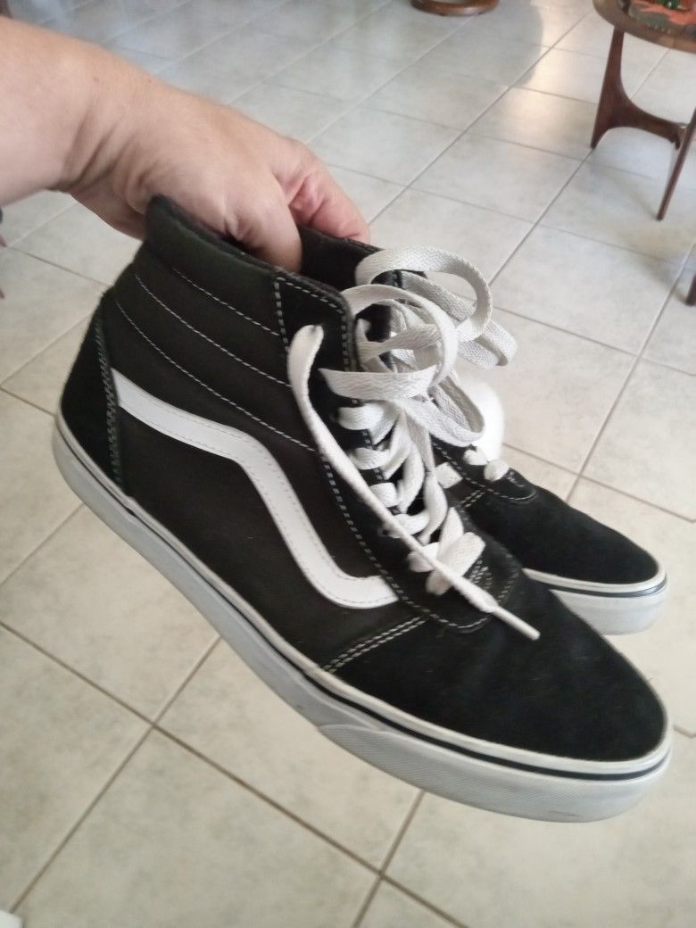 Old School Vans Sk8 High Size 10.5