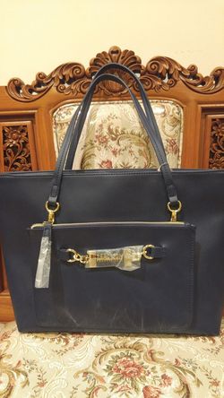 Kenneth Cole REACTION Navy Purse & Clutch Wallet Set UNDER RETAIL