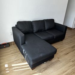 Grey sectional sofa
