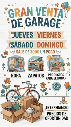 Garage sale  9am- 5pm