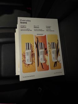 Dossier Icons Perfume Trio Set- 3pc BRAND NEW IN BOX