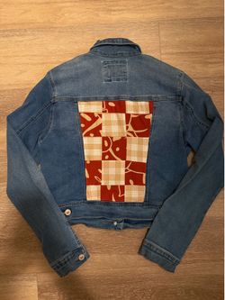 Custom Cropped Denim Jacket