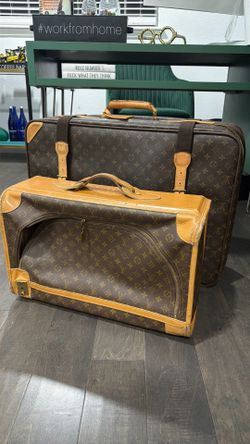 Louis Vuitton luggage