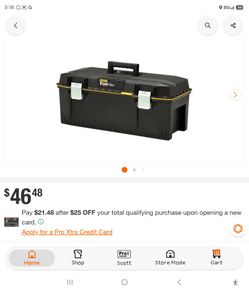 (New) Stanley FatMax toolbox brand new
