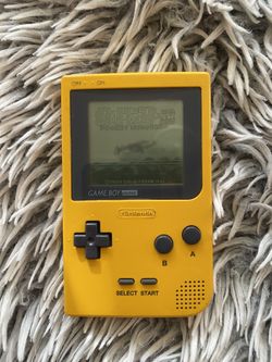 Yellow Pokemon pocket