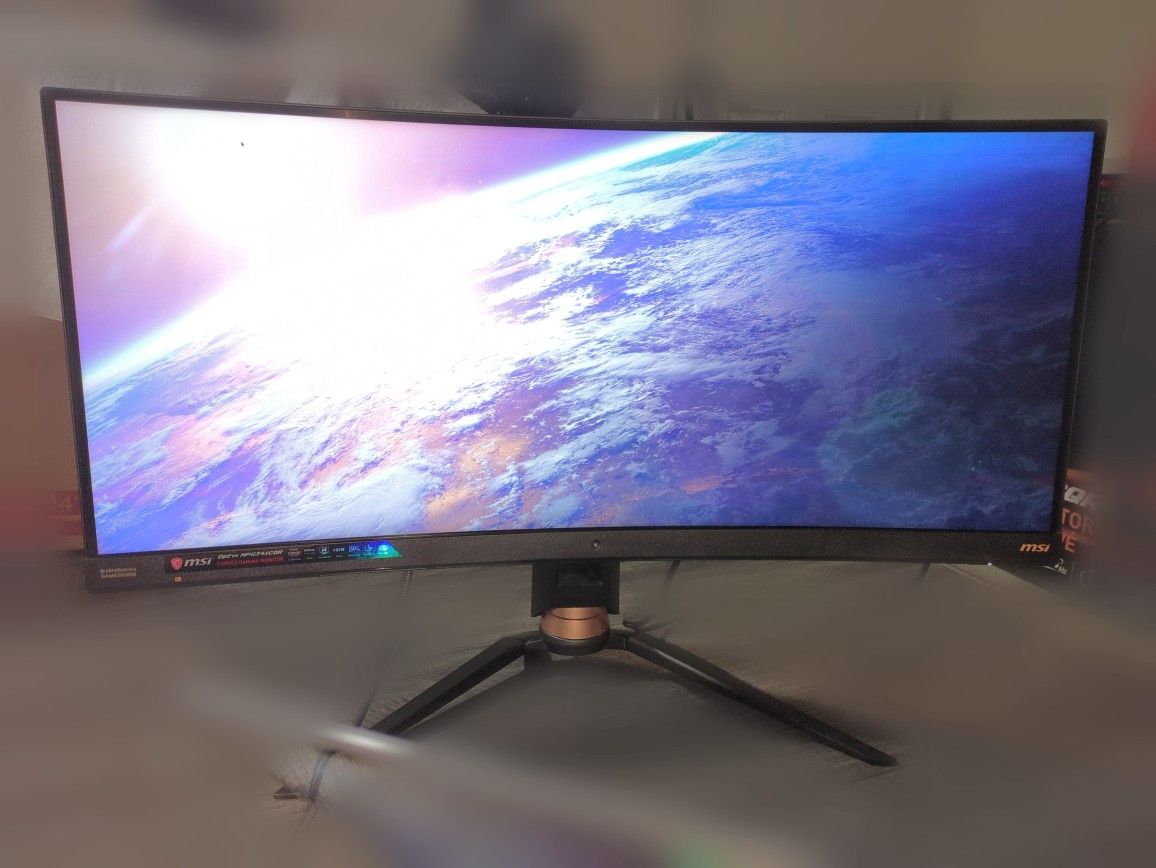 MSI 34" ultrawide 1440p 144Hz monitor