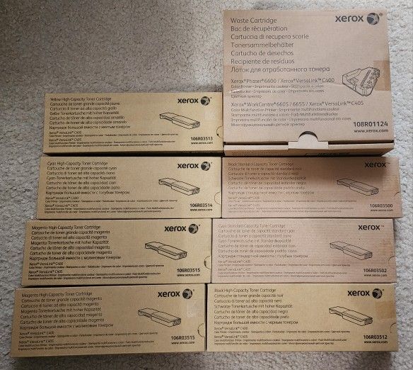 New Genuine Xerox Toner Cartridges For The VersaLink C400/C405