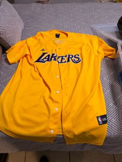 Adidas LA Lakers Baseball Jersey XXL