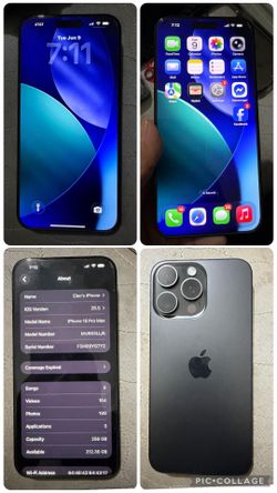 iPhone 15 pro max