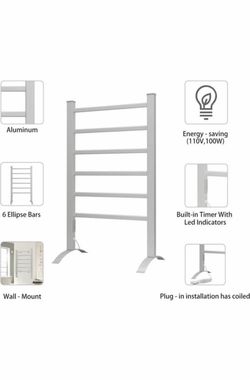 New in box electric towel warmer