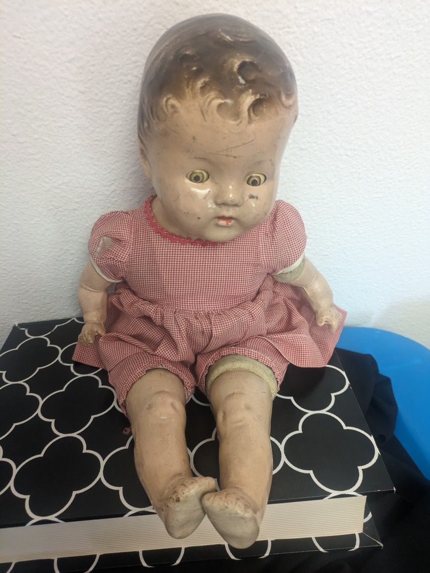 Vintage Sleepy Eye Doll.