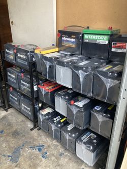 Car batteries
