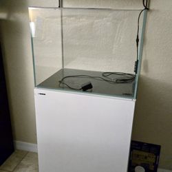 LANDEN 50-Gal Saltwater Reef Tank w Stand + Fluval FX6