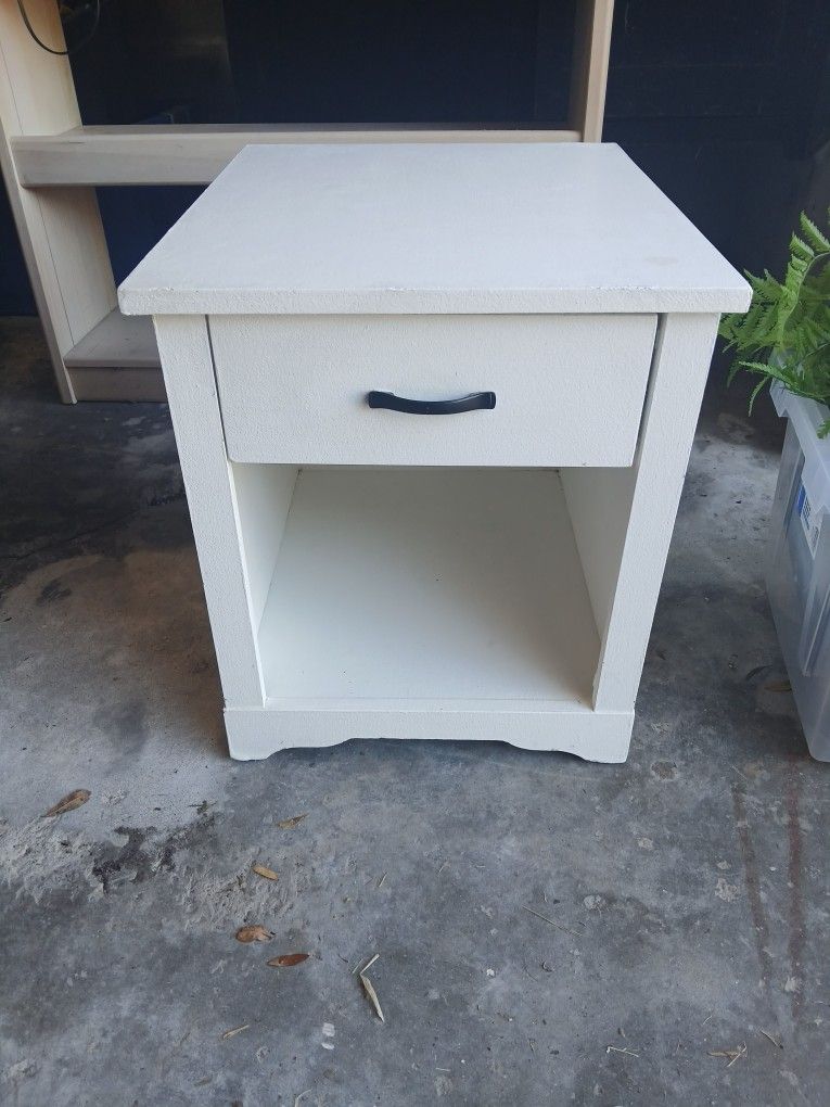 Small White Nightstand