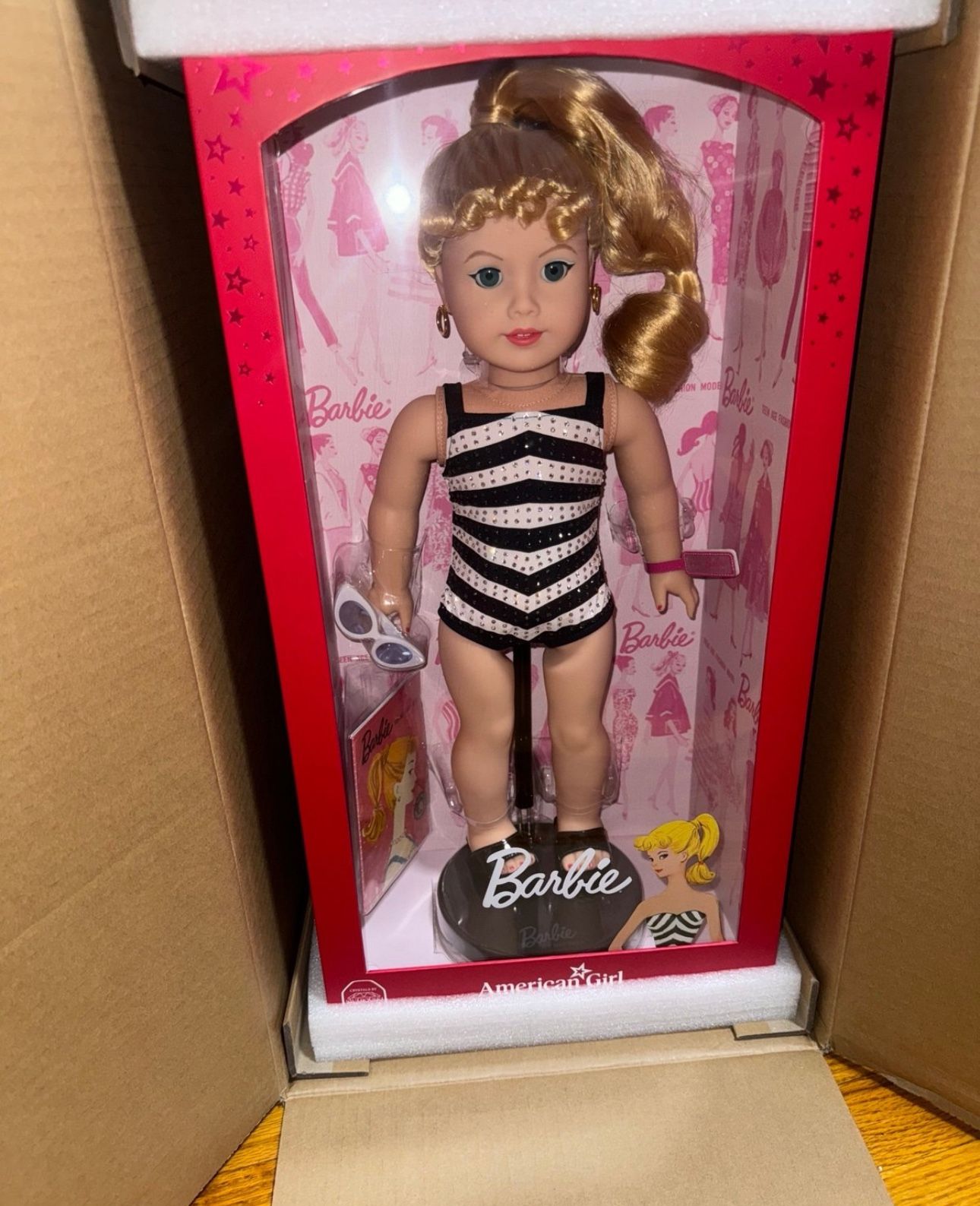 American Girl x Barbie Mattel Creations Swarovski crystal embellished  Collector doll