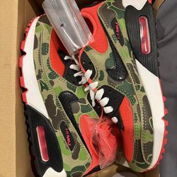 Nike Air Max 90 Reverse Duck Camo SZ 6.5W
