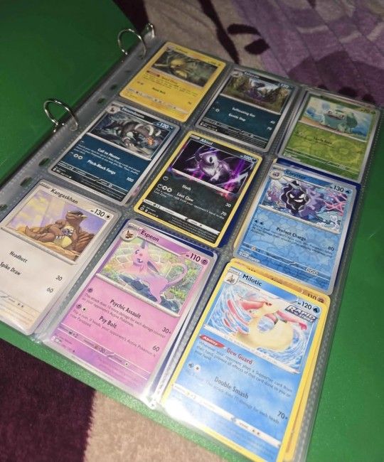 100+ Card Pokemon Binder