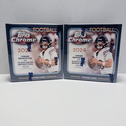 2024 Topps Chrome Mega Boxes Sealed