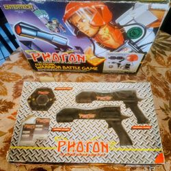 New 1986 PHOTHON Electronic warrior Battle game vintage