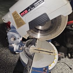 10 Inch Compound Miter Saw With Rolling Stand
