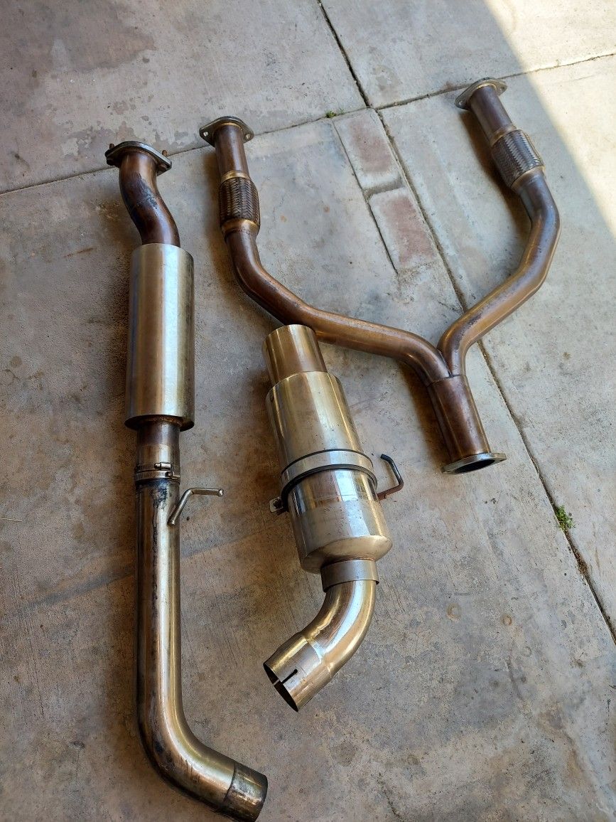 Nissan 370Z Single Exit Exhaust 3 Inch