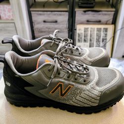 New Balance Men's Speedware

Composite Toe EH Work Shoes Grey/Orange, Size 11